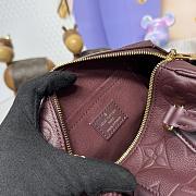 Bagsaaa LV M25929 Speedy Bandouliere 20 Grenat Red - 20.5cm - 3