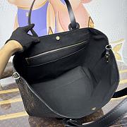 Bagsaaa LV M25860 All In One MM Bag Black - 56.5cm - 4