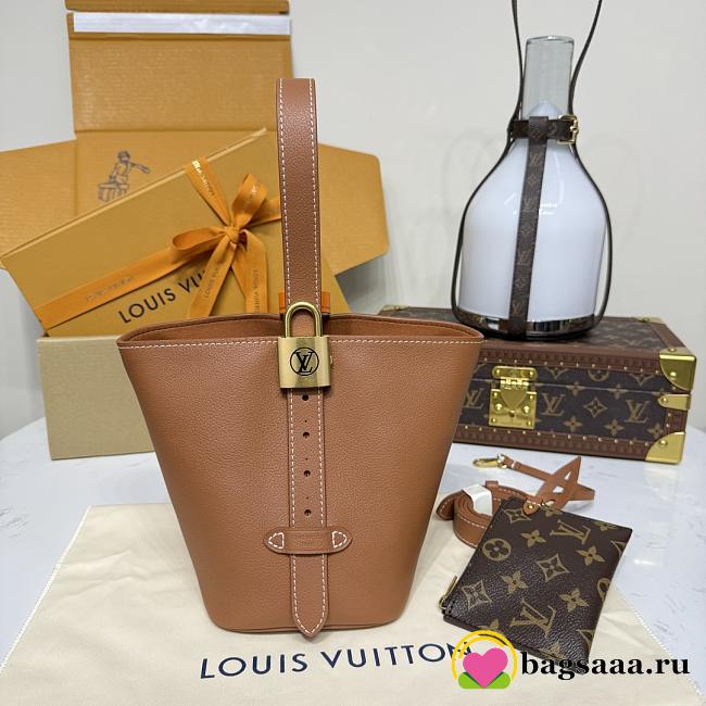 Bagsaaa LV M14416 Low Key All In BB Cognac Brown - 18cm - 1