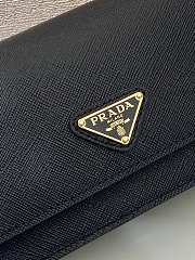 Bagsaaa Prada Saffiano leather mini-bag 1NF059 black - 18cm - 4