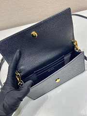 Bagsaaa Prada Saffiano leather mini-bag 1NF059 black - 18cm - 2