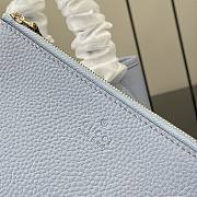 Bagsaaa Gucci Totissima small reversible tote bag 839124 light blue - 21cm - 3