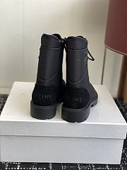 Bagsaaa Celine Margaret Boot In Nylon and Suede Calfskin 365115 black - 2