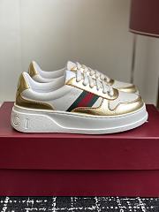 Bagsaaa Gucci chunky sneaker 848307 white & gold - 1