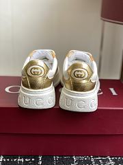 Bagsaaa Gucci chunky sneaker 848307 white & gold - 4