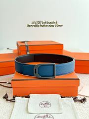 Bagsaaa Hermes Blue Belt 38MM - 1