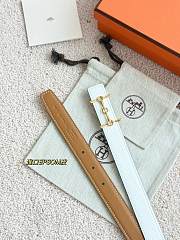 Bagsaaa Hermes Brown Belt 24MM - 3