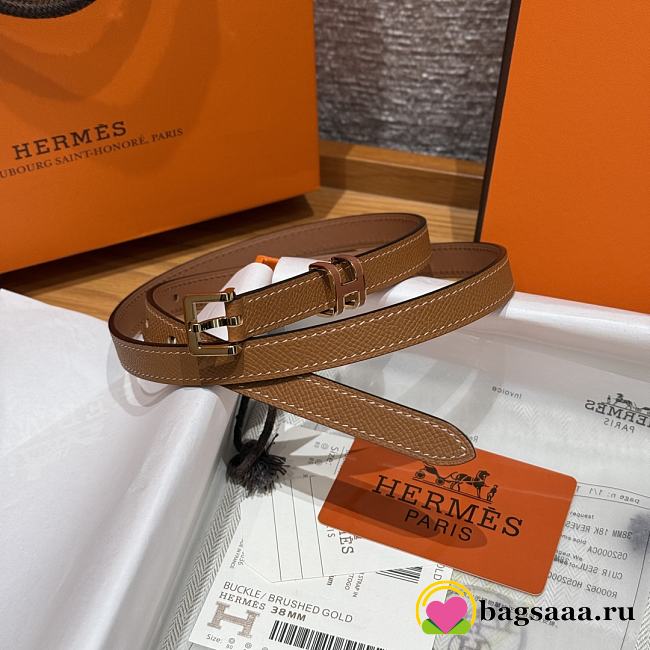 Bagsaaa Hermes Pop H Belt 1.5cm - 1