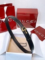 Bagsaaa Gucci Belt Black - 2.5cm - 2