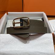 Bagsaaa Hermes Etoupe Belt - 2.5cm - 1