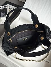 Bagsaaa Chanel Maxi Bow Bag AS5846 Black Velvet - 42cm - 3