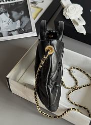 Bagsaaa Chanel Mini Bow Bag AS5849 Black Lambskin - 26cm - 3