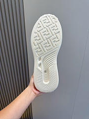 Bagsaaa Fendi Force leather sneakers with FF Jacquard - 3