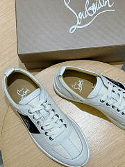Bagsaaa Christian Louboutin Retero sneakers in white - 4