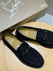 Bagsaaa Christian Louboutin Chambeliboat loafers black - 2