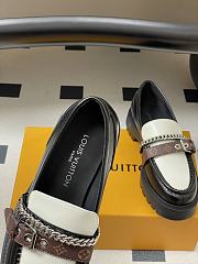 Bagsaaa LV District Flat Loafer black & white - 3