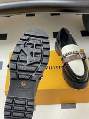 Bagsaaa LV District Flat Loafer black & white - 2