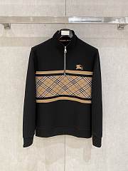 Bagsaaa Burberry sweatshirt black - 1