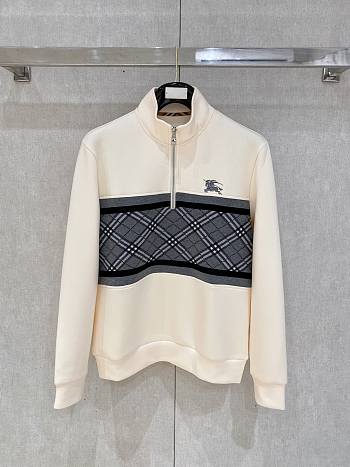 Bagsaaa Burberry sweatshirt white