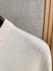 Bagsaaa Prada wool and cashmere crew-neck sweater white - 4
