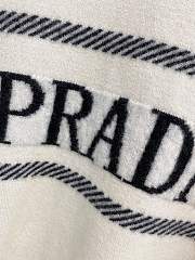 Bagsaaa Prada wool and cashmere crew-neck sweater white - 3