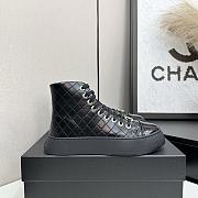 Bagsaaa Chanel Sneakers Printed lambskin black - 1