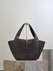 Bagsaaa YSL Le 5 À 7 Bea in suede 763435 dark brown - 50cm - 1