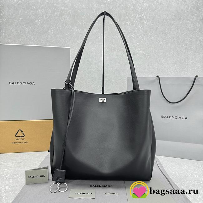 Bagsaaa Balenciaga Rodeo Tote Bag in black - 38cm - 1