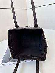 Bagsaaa Fendi Origami Mini Brown FF jacquard fabric mini bag that can be transformed - 19cm - 4