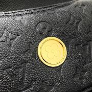 Bagsaaa LV M13569 Wallet On Chain Rosy black - 19.5 x 13.5 x 6.5 cm - 3