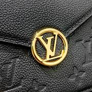 Bagsaaa LV M13569 Wallet On Chain Rosy black - 19.5 x 13.5 x 6.5 cm - 2