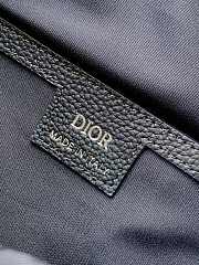 Bagsaaa Dior Medium Rider Soft Hobo Bag Blue Dior Oblique Jacquard and Blue Grained Calfskin - 36cm - 2