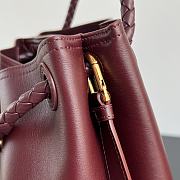 Bagsaaa Bottega Veneta Andiamo Bucket 844169 red - 34cm - 4