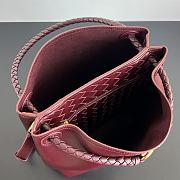 Bagsaaa Bottega Veneta Andiamo Bucket 844169 red - 34cm - 2