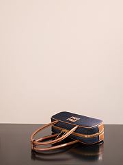 Bagsaaa Miu Miu Beau denim bag 5BB173 - 28cm - 3
