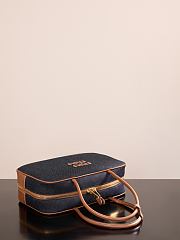 Bagsaaa Miu Miu Beau denim bag large size 5BB163 - 34cm - 2