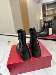 Bagsaaa Valentino Garavani VLogo Signature combat boots black - 3