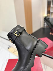 Bagsaaa Valentino Vlogo Signature Ankle Boot In Calfskin 55Mm black - 2