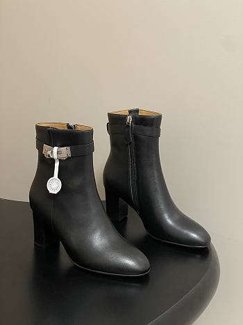 Bagsaaa Hermes Saint Germain ankle boot black - 7cm
