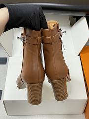 Bagsaaa Hermes Saint Germain ankle boot brown - 7cm - 2