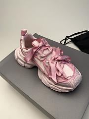 Bagsaaa Balenciaga 3XL sneakers in pink with satin bows - 2