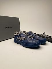 Bagsaaa Balenciaga Hamptons Worn-Out sneakers in blue - 2