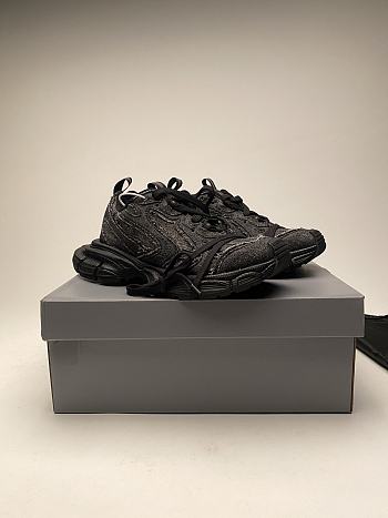 Bagsaaa Balenciaga 3XL sneakers in black denim