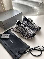 Bagsaaa Balenciaga 3XL Extreme Laces Logo sneakers in white and black - 1