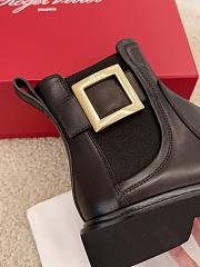 Bagsaaa Roger Vivier Viv' Rangers Chelsea Booties black - 2