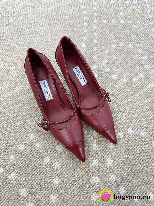 Bagsaaa Jimmy Choo pumps in red - 1