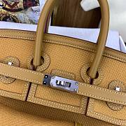 Bagsaaa Hermès Birkin Cargo 25 bag in canvas and swift leather yellow - 2