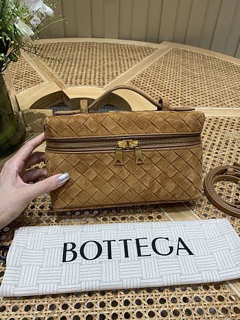 Bagsaaa Bottega Veneta Bang Bang Bag 789109 brown suede - 22cm