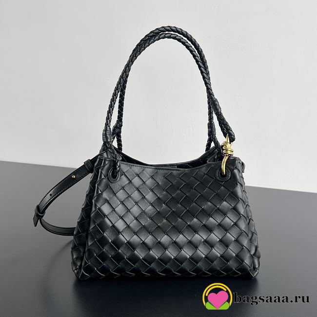 Bagsaaa Bottega Veneta Parachute 835921 black - 30cm - 1
