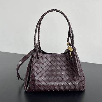 Bagsaaa Bottega Veneta Parachute 835921 Dark barolo - 30cm